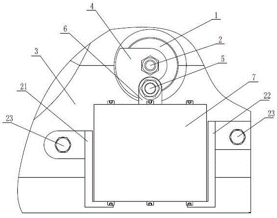 Manual underwater dumping device