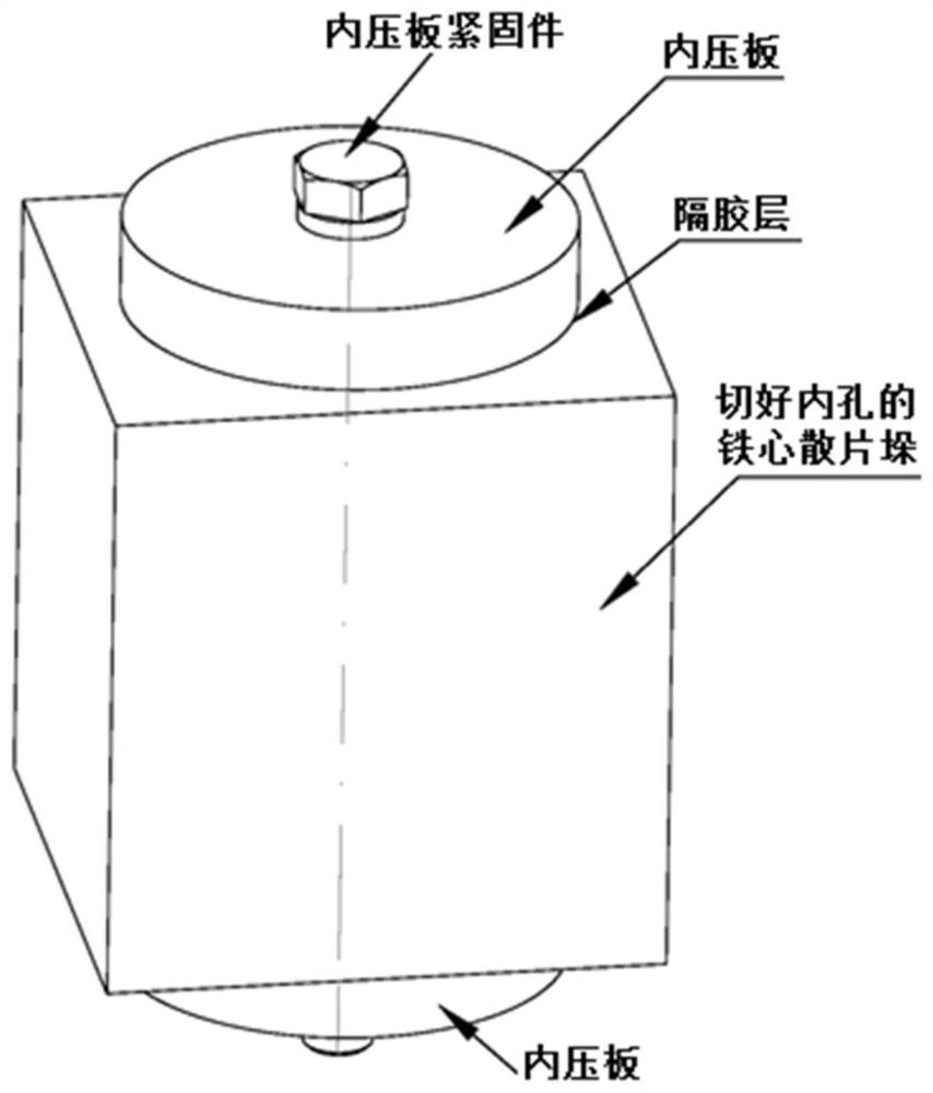 Iron core lamination manufacturing method