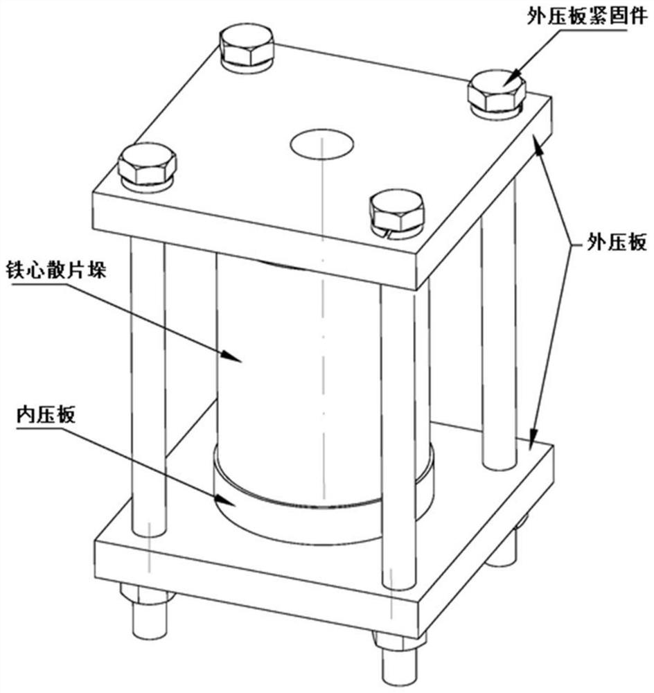 Iron core lamination manufacturing method