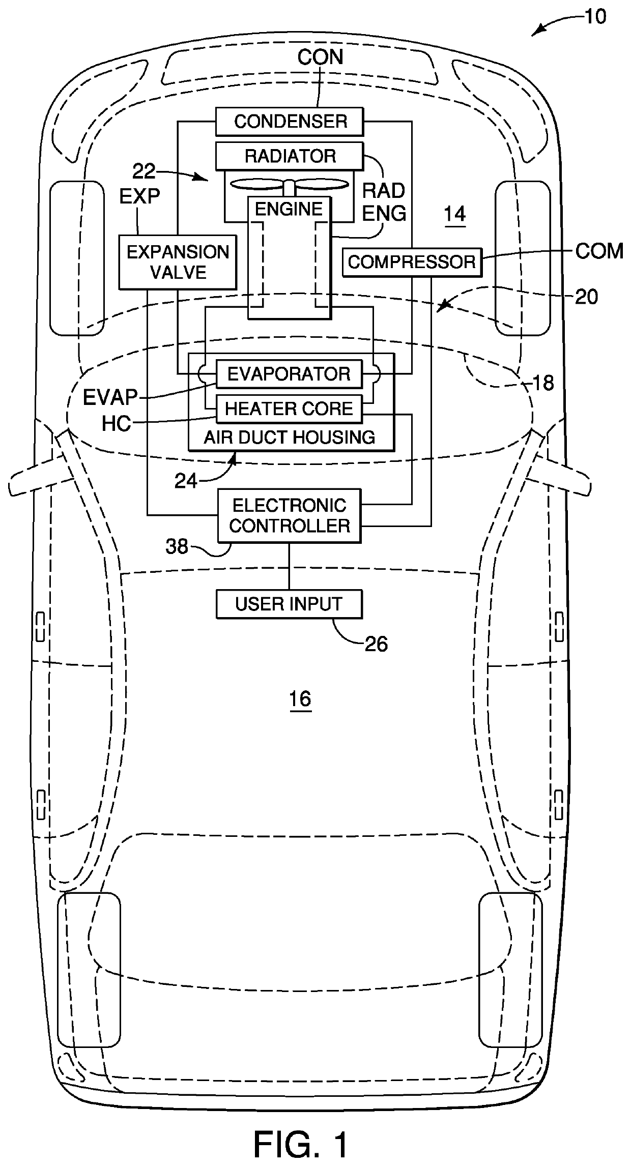 Vehicle air handling system