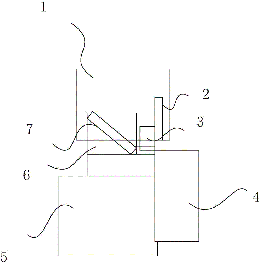 Processing equipment for 45-degree oblique cutting of stainless steel