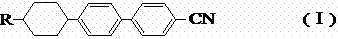 Preparation method of alkyl cyclohexyl cyanobiphenyl liquid crystal compound