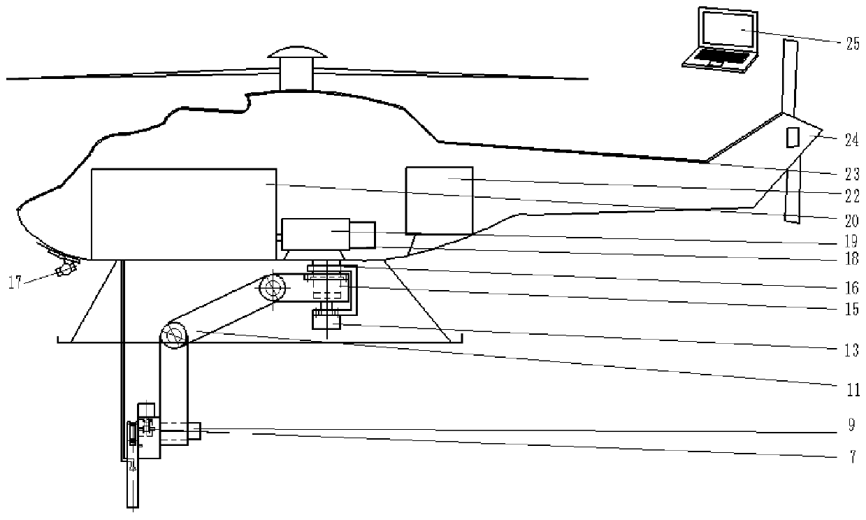 Tea leaf bud unmanned aerial vehicle picking device and method
