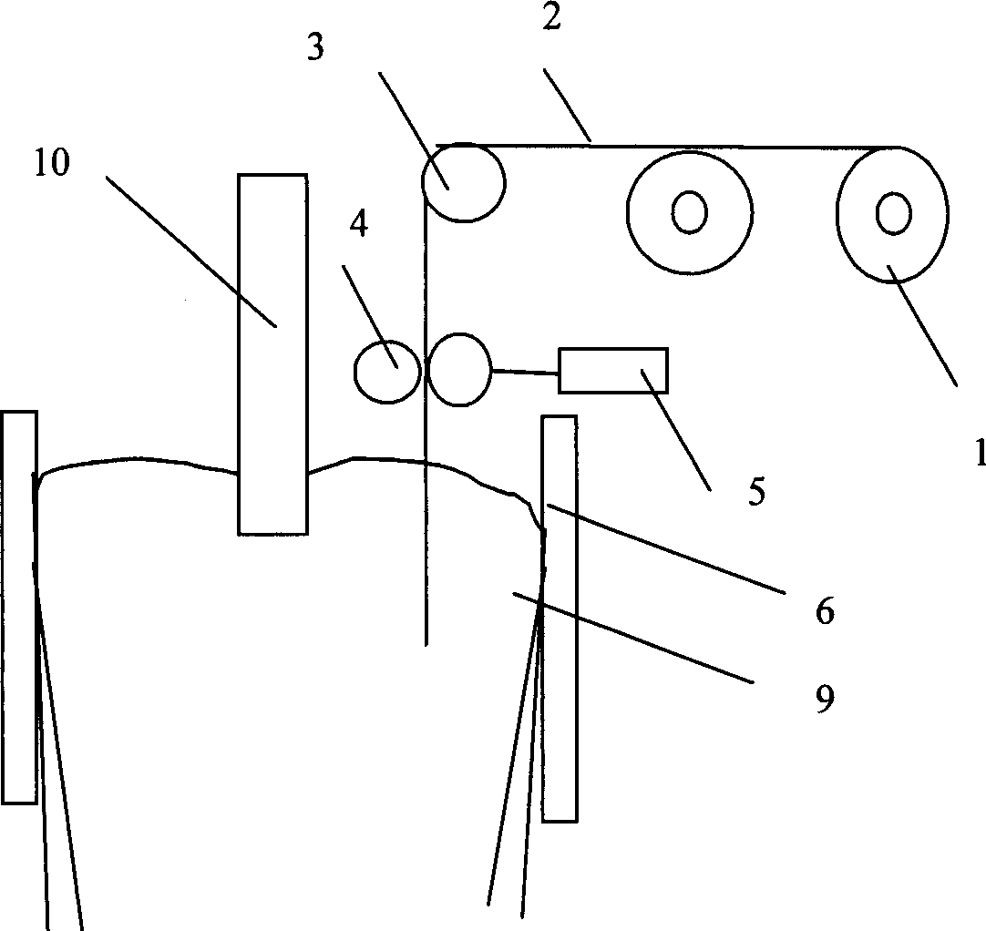 Improved method of vibration exciting metal liquid shape crystal nucleus and its device