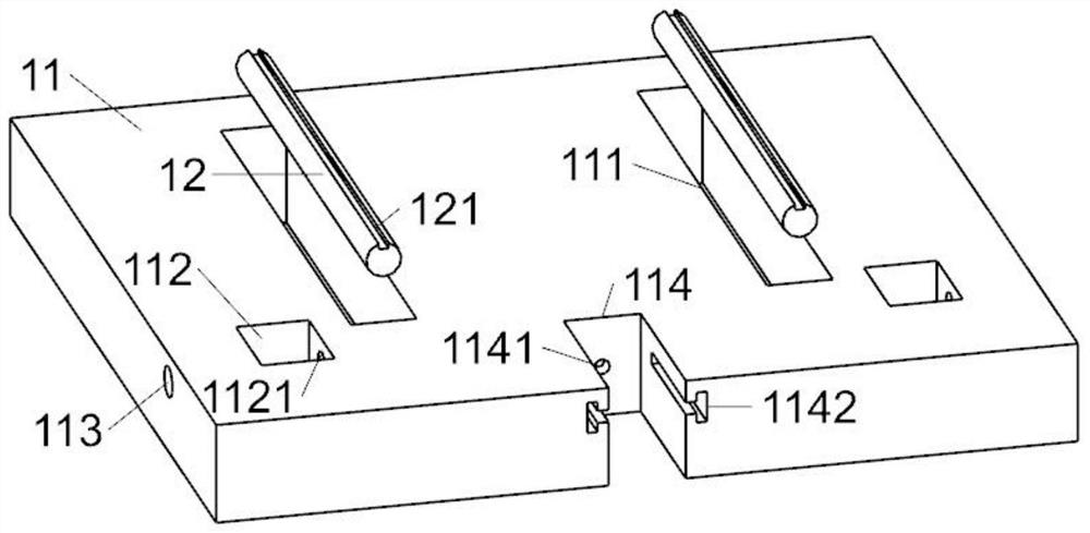 Glass substrate packaging and transporting device