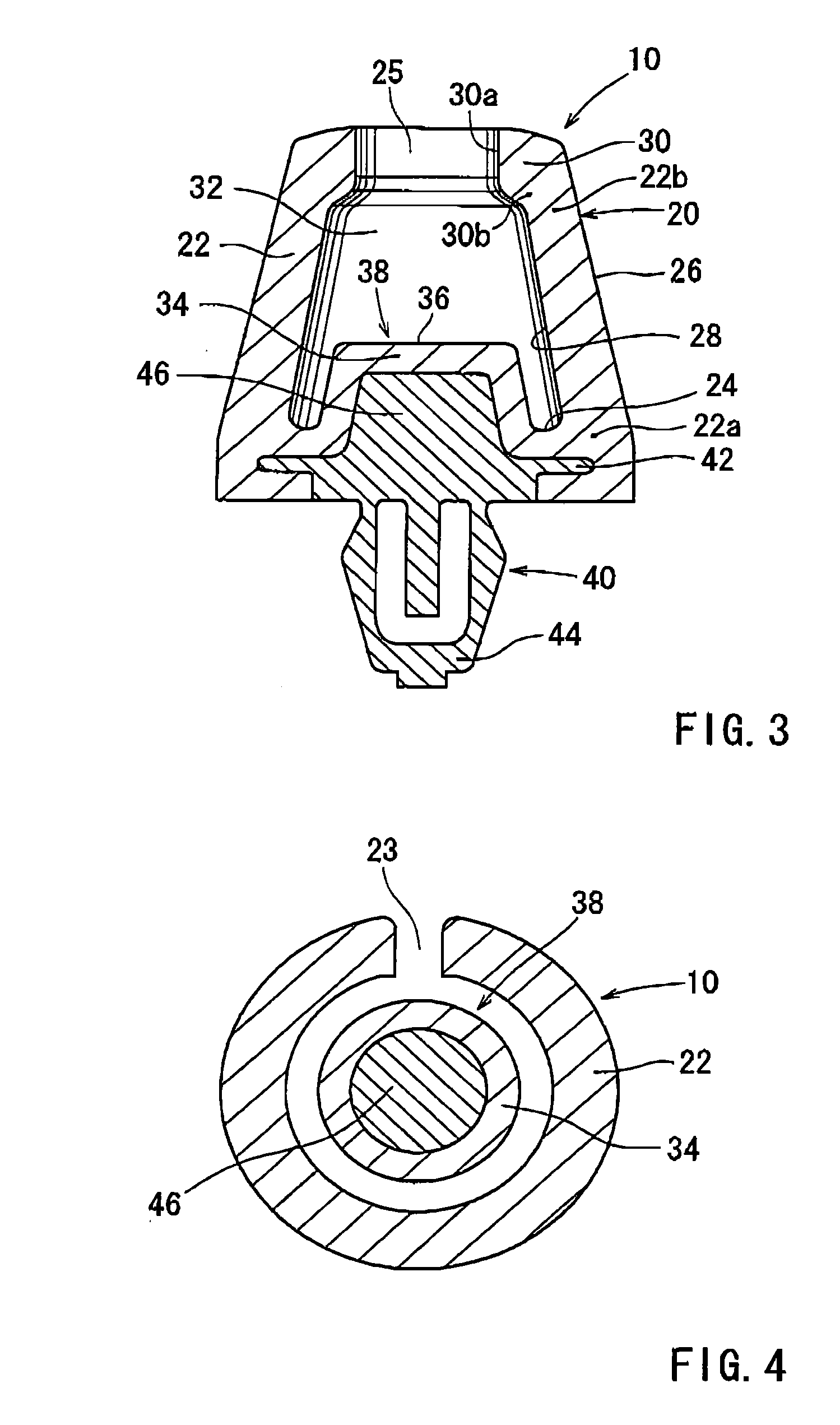 Cushion clip