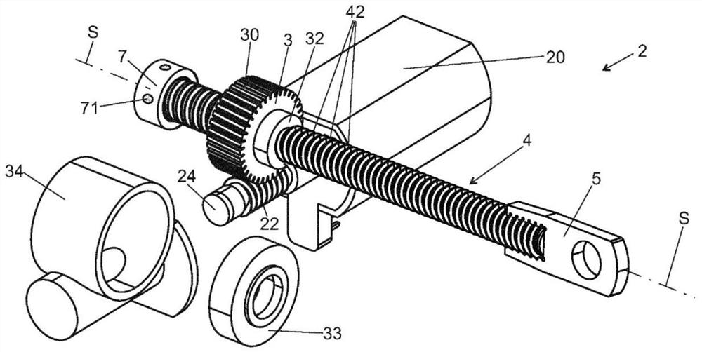 Coupling element for attachment to a threaded spindle, threaded spindle having a coupling element, spindle drive having a threaded spindle, and steering column for a motor vehicle having a spindle drive