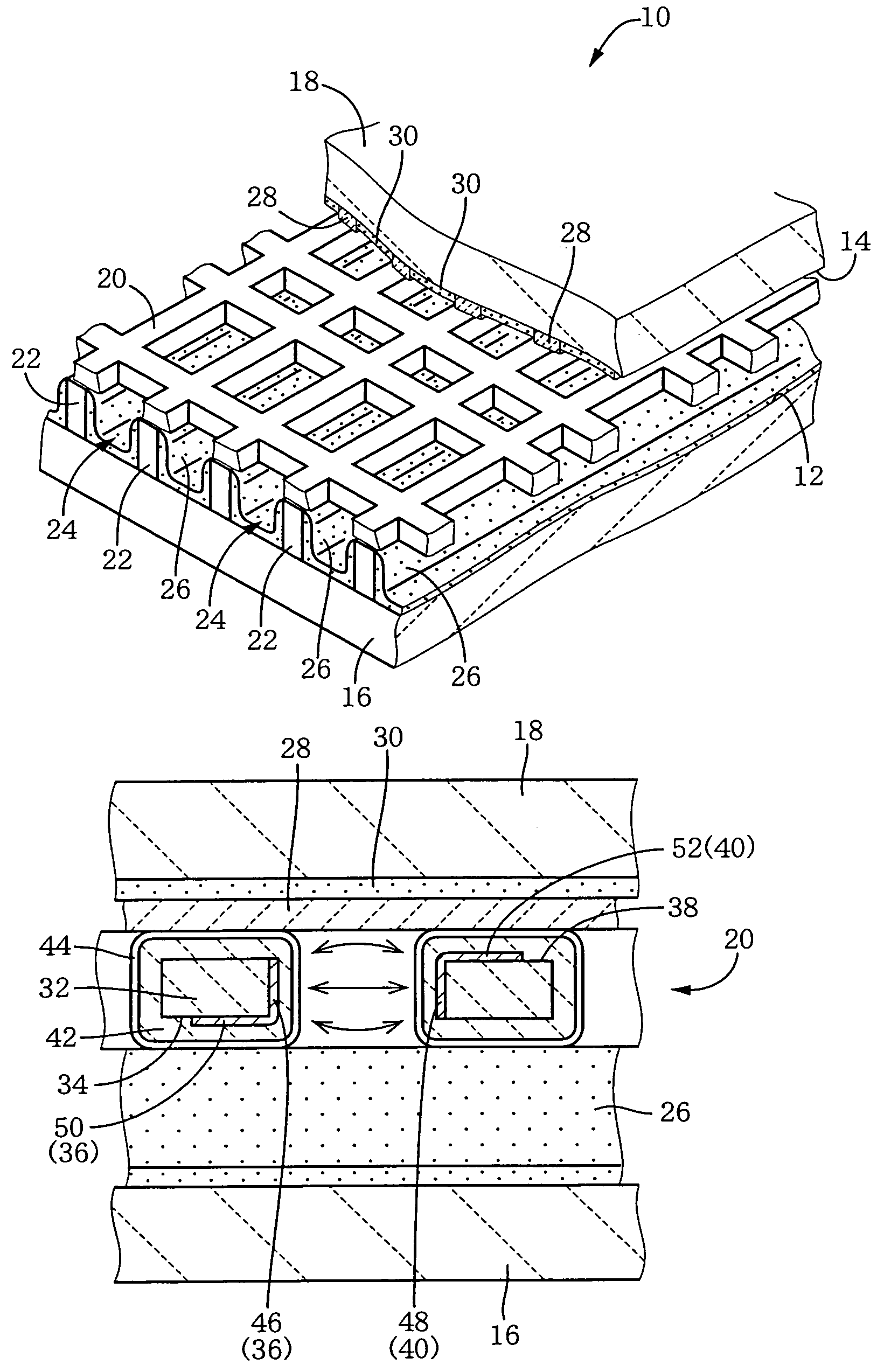 Gas-discharge display device and its manufacturing method
