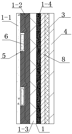 Antibacterial mouth mask structure