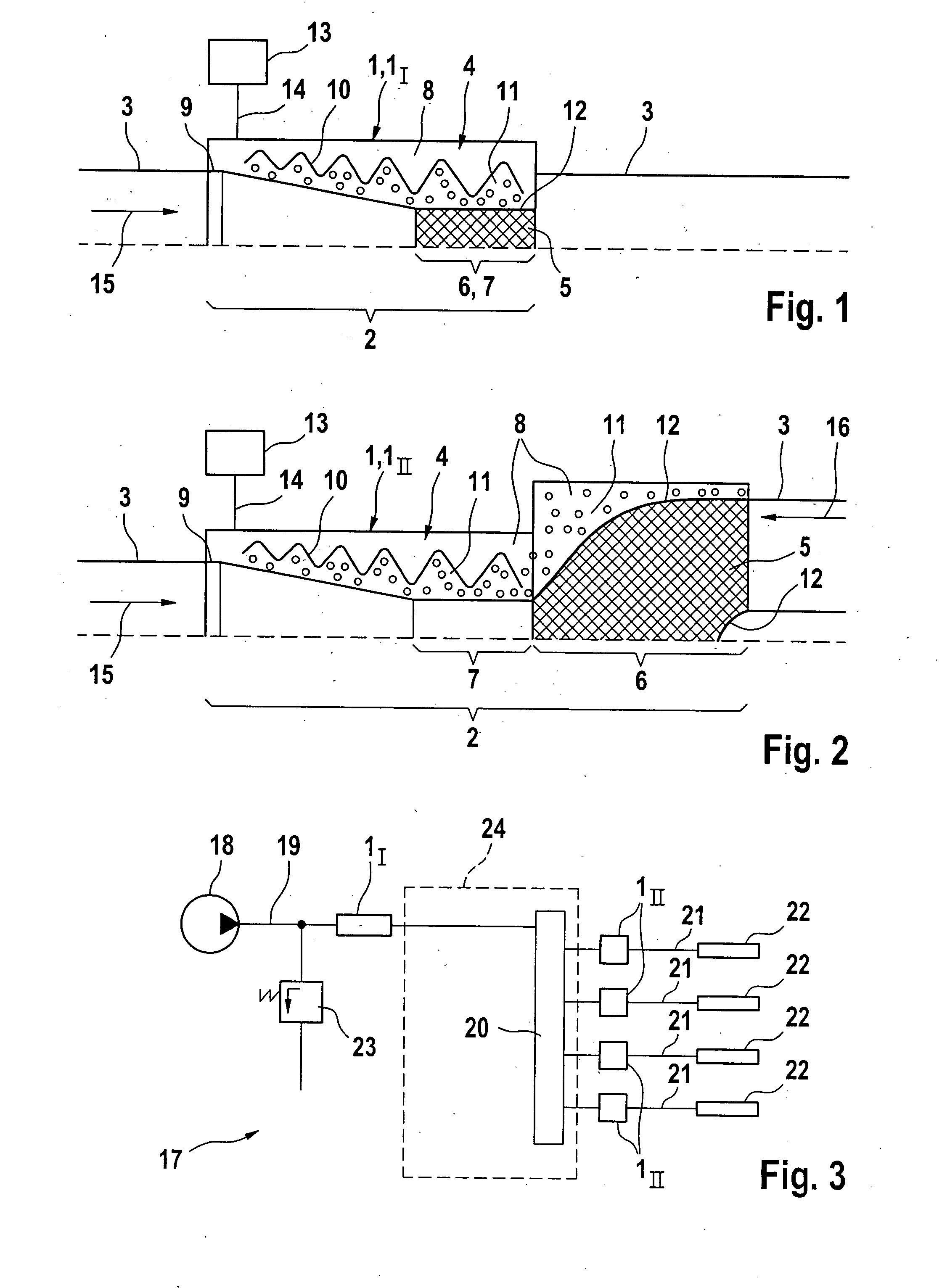 Device and Method for Controlling the Flow Speed of a Fluid Flow in a Hydraulic Line