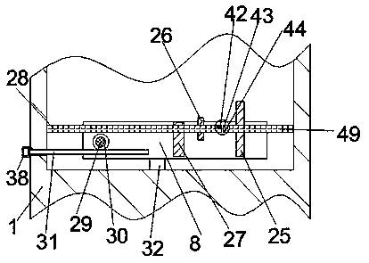 Alibaba-Cloud-data-based sliding door moving system and using method thereof