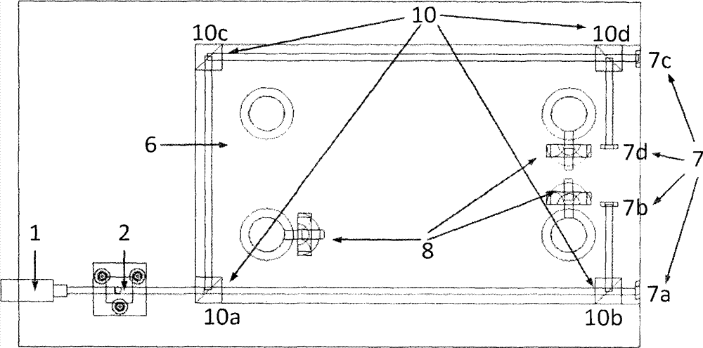 Air spring vibration isolation platform based on floatation zero position reference and laser auto-collimation measurement