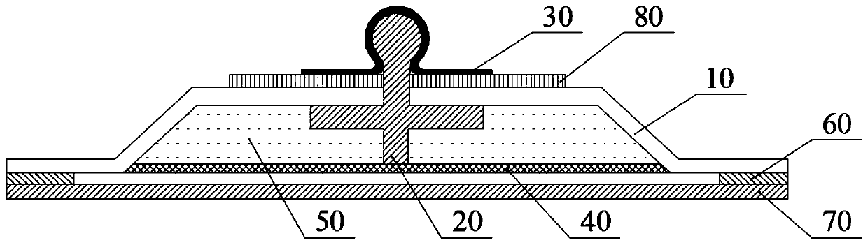 Electrocardiograph-monitoring electrode sheet