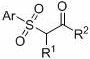 A kind of method for preparing β-carbonyl sulfone