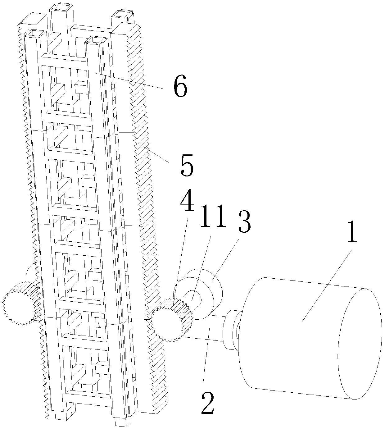 Stage capable of being rapidly and efficiently constructed