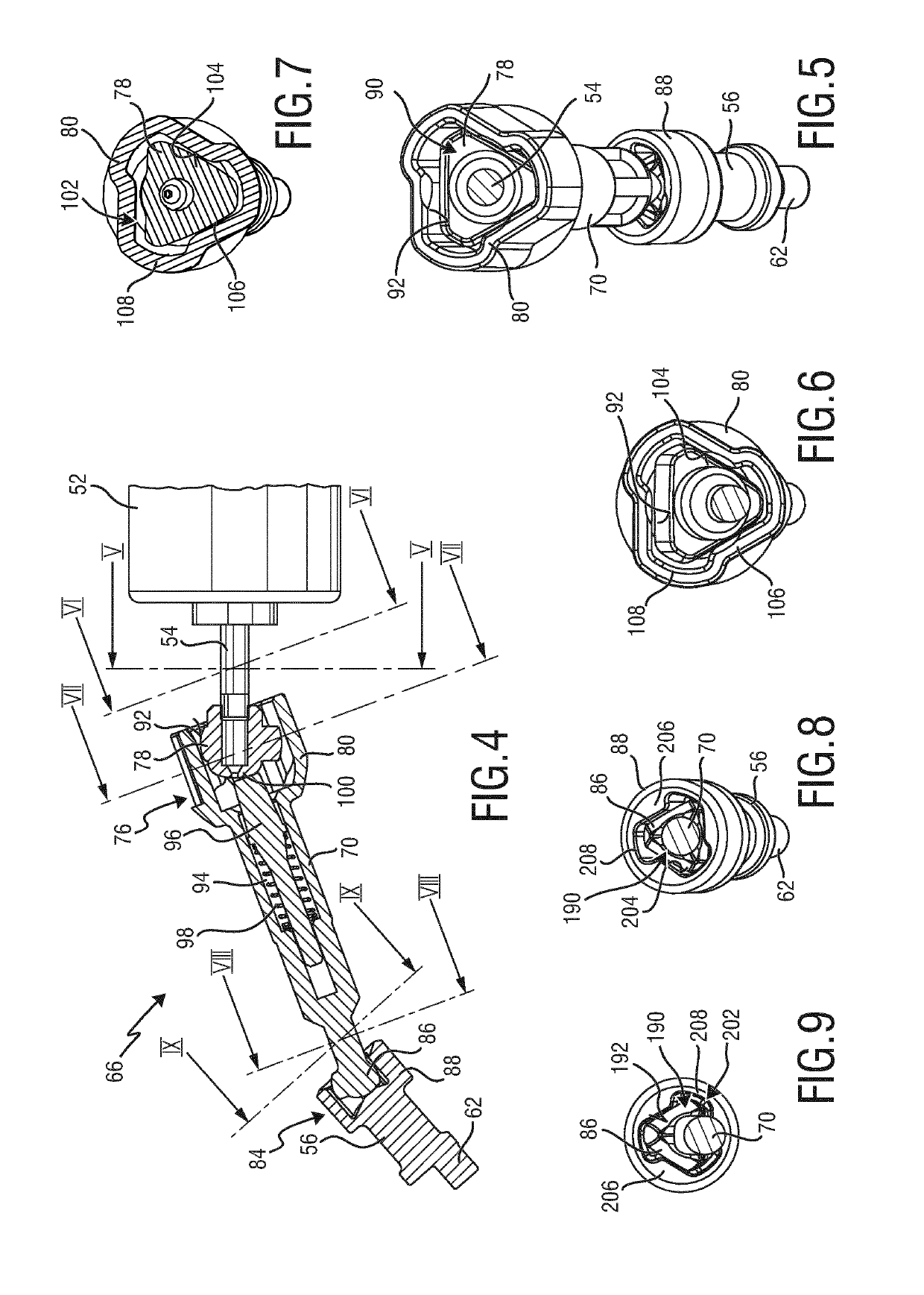 Coupling mechanism for a drive train of a hair cutting appliance