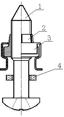 Looseness-preventing and seizure-preventing sleeve thread connecting method and assembly