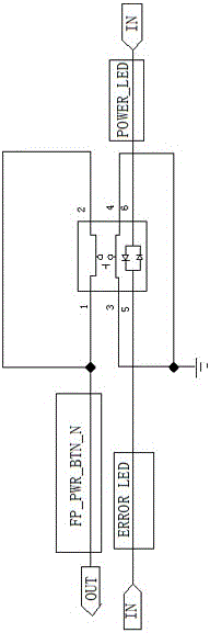Multifunctional signal indicating lamp button