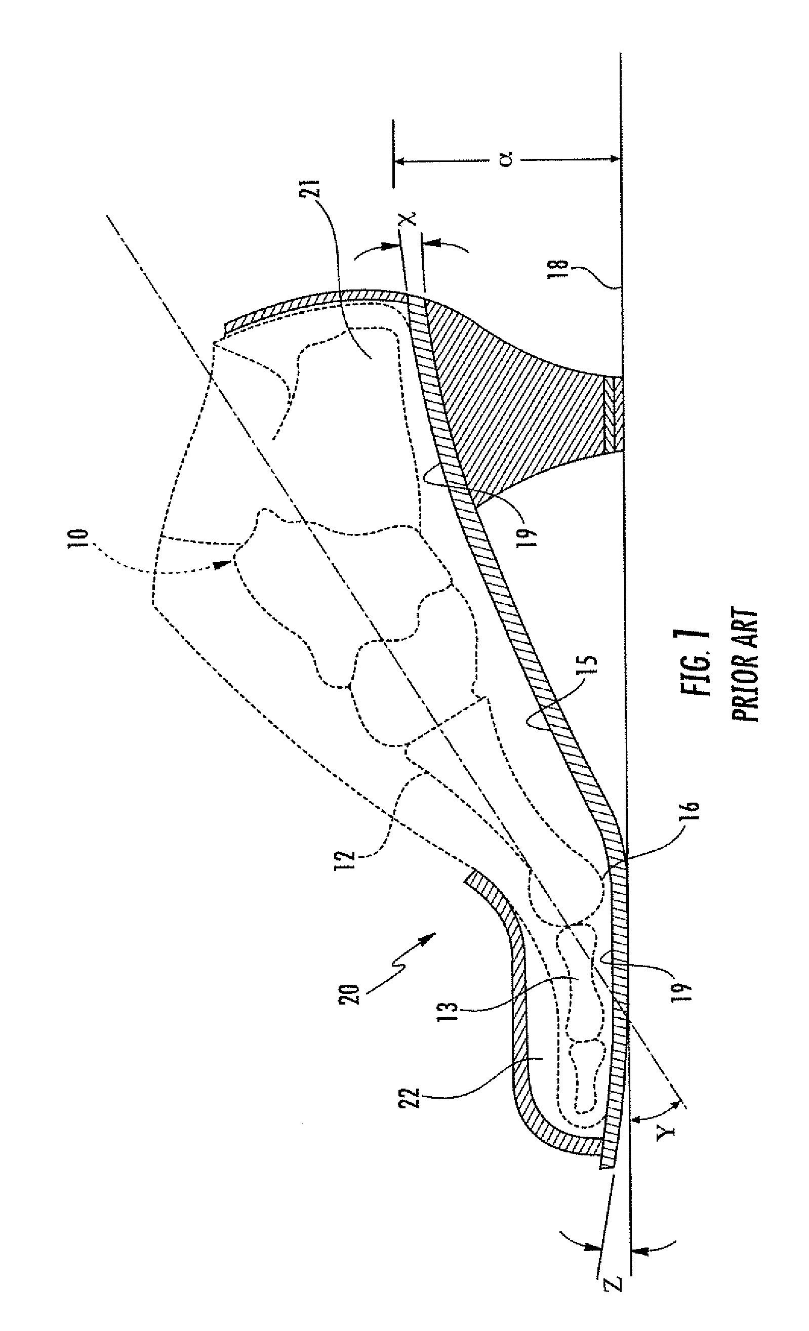 Shoe engagement and bumper insert system and method for using the same