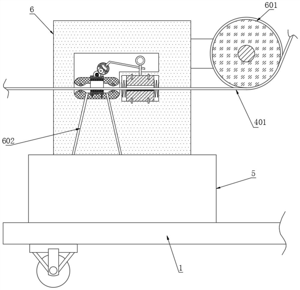 Intelligent cable torque reducing equipment for communication technology