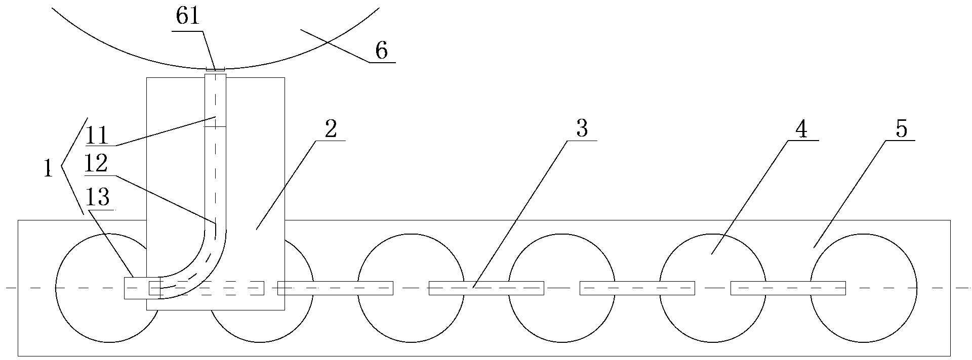 Blast furnace overhauling residual iron placing device and method