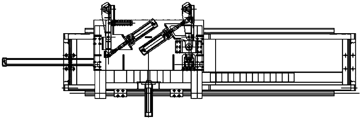Tracking and positioning system of ground chain conveying chain