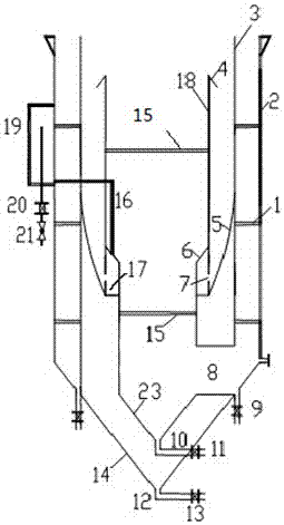 Integrated sedimentation device with enhanced flocculation function