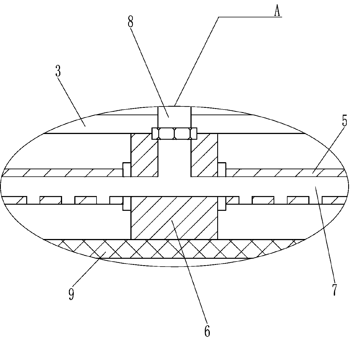 Vehicle washing agent mixed liquid spraying device