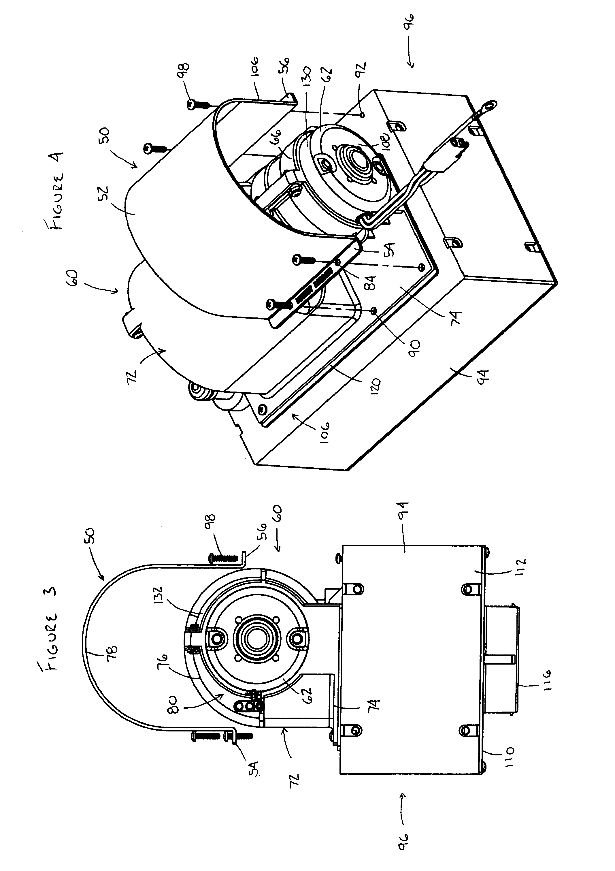 Motor cooling device