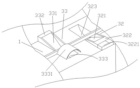 Counter slot structure for artificial counters