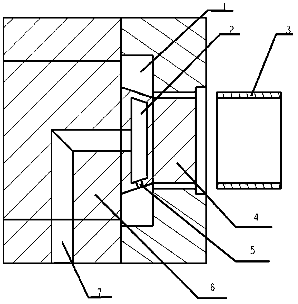 Online surface processing method for extruding magnesium alloy section bars