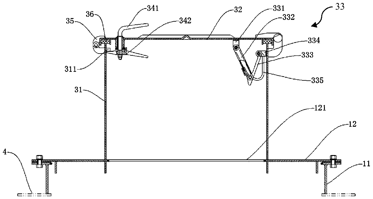 Combined hatch cover device - Eureka | Patsnap