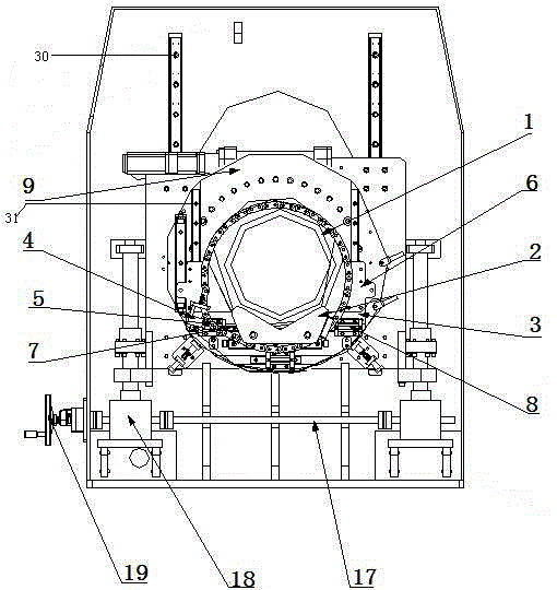 Drive mechanism with flexible clamp