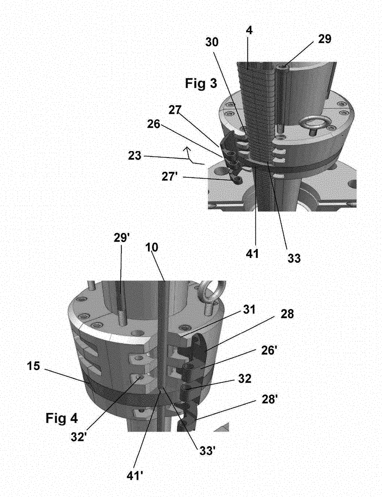 Containment systems for sealing a pass-through in a well, and methods therefore