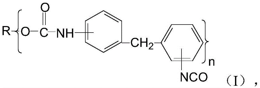 Prepolymer based on diphenylmethane diisocyanate as polyurethane coating curing agent and preparation method thereof