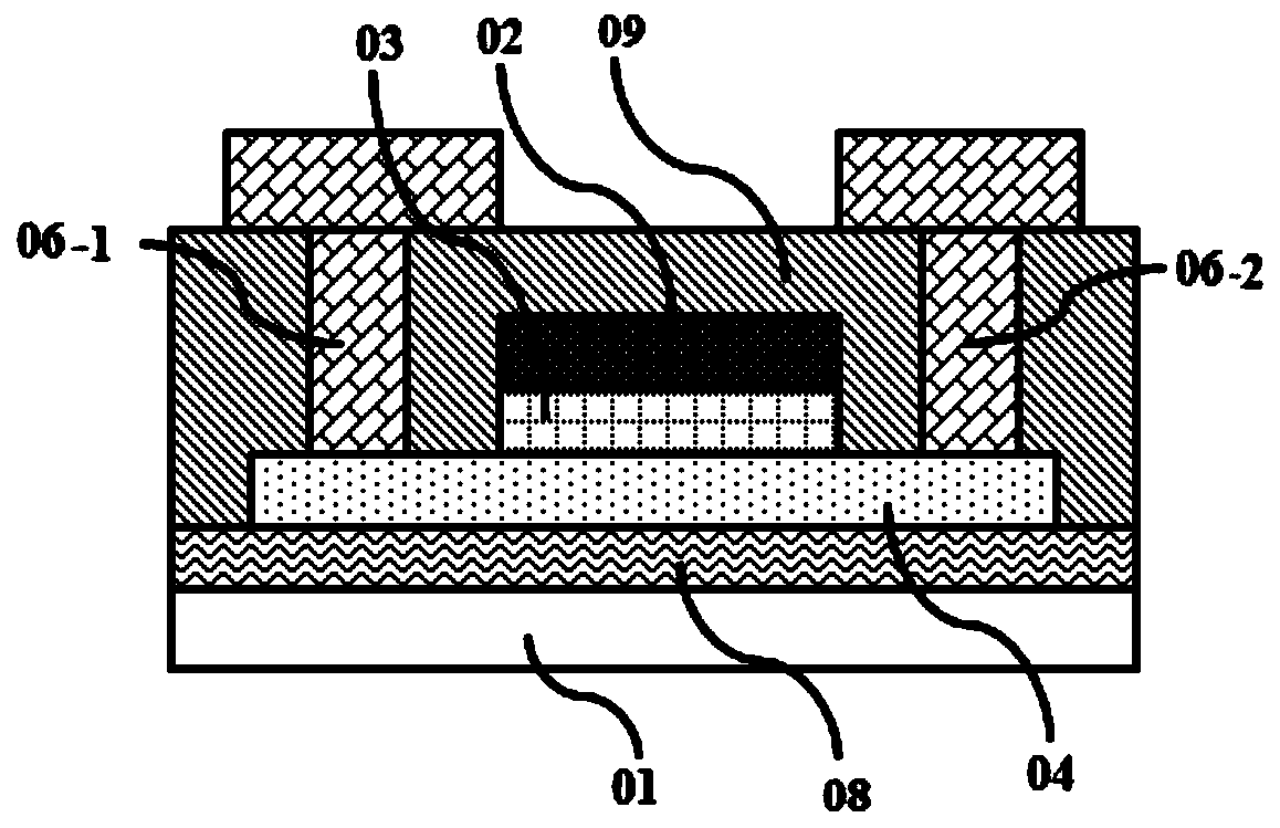 Doped metal oxide semiconductor, thin film transistor and application thereof