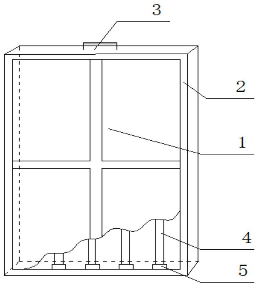 Double-unit UV photocatalytic oxidation reaction device