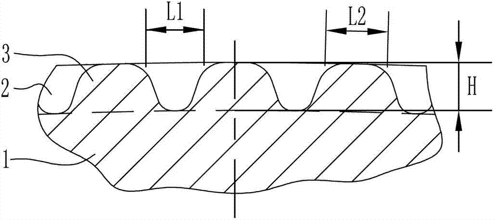 Processing method for roller sleeve of roller press