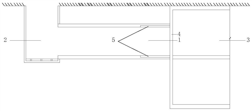 The reception method of the entrance and exit passages of subway stations in the construction and operation of rectangular pipe jacking machines