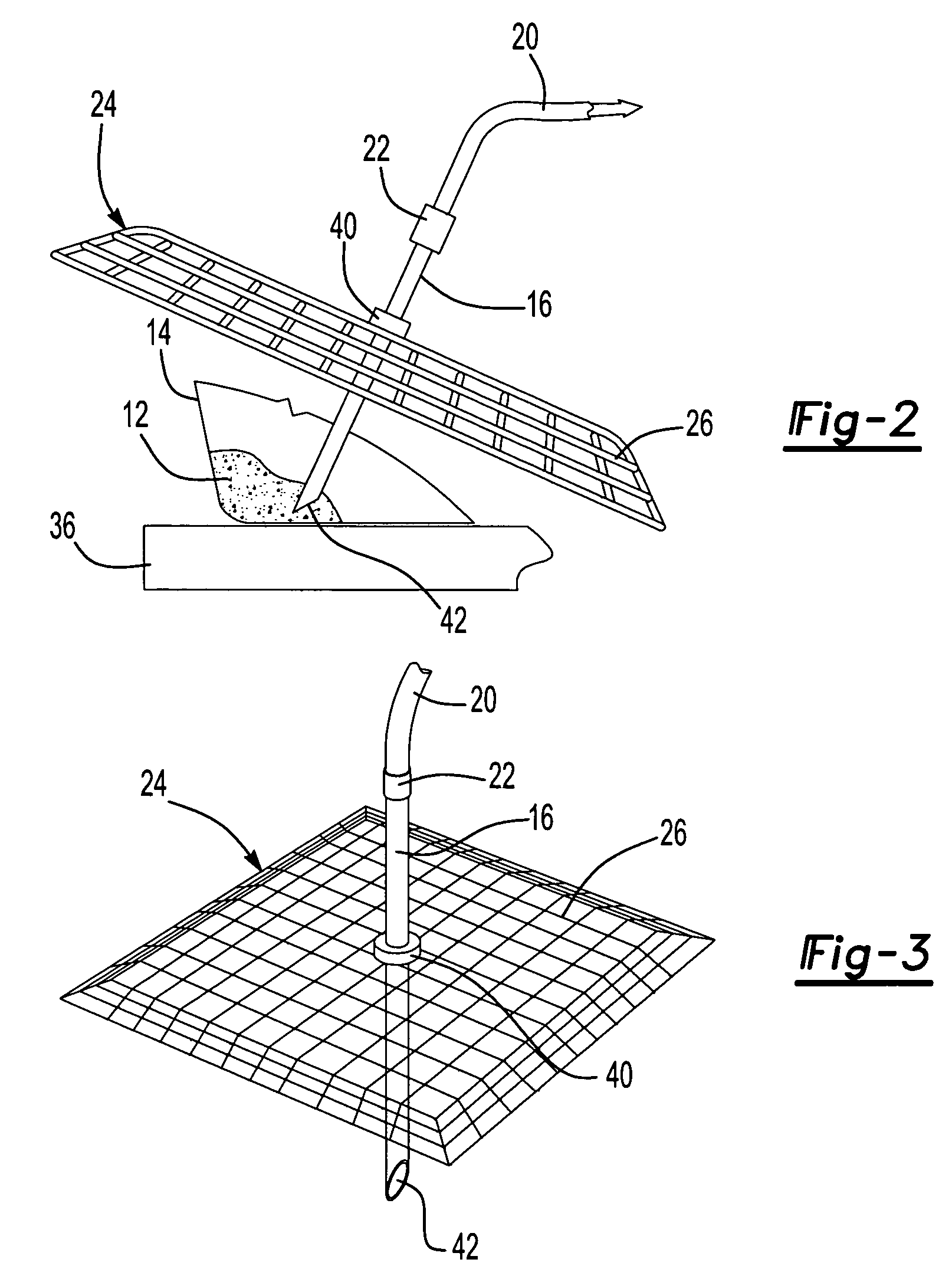 Vacuum wand assembly for extracting a product from a container