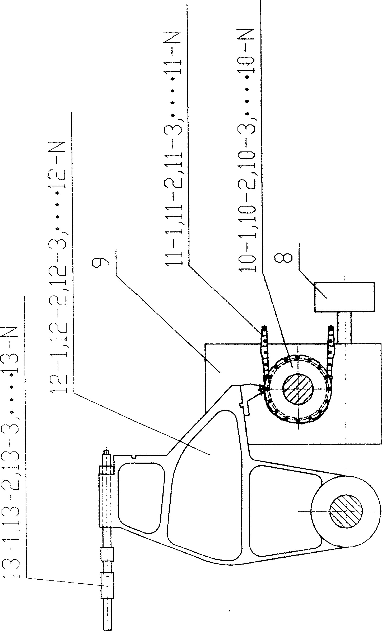 Multi-shuttle warp knitting machine