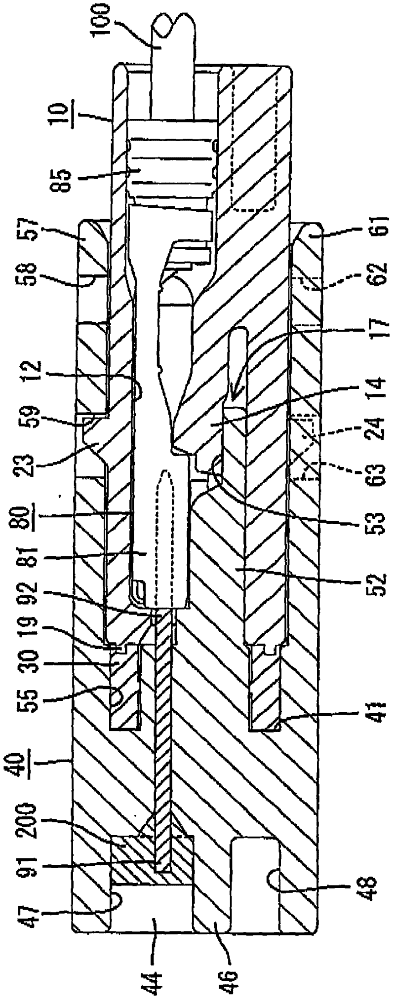 Connector and connector matching method
