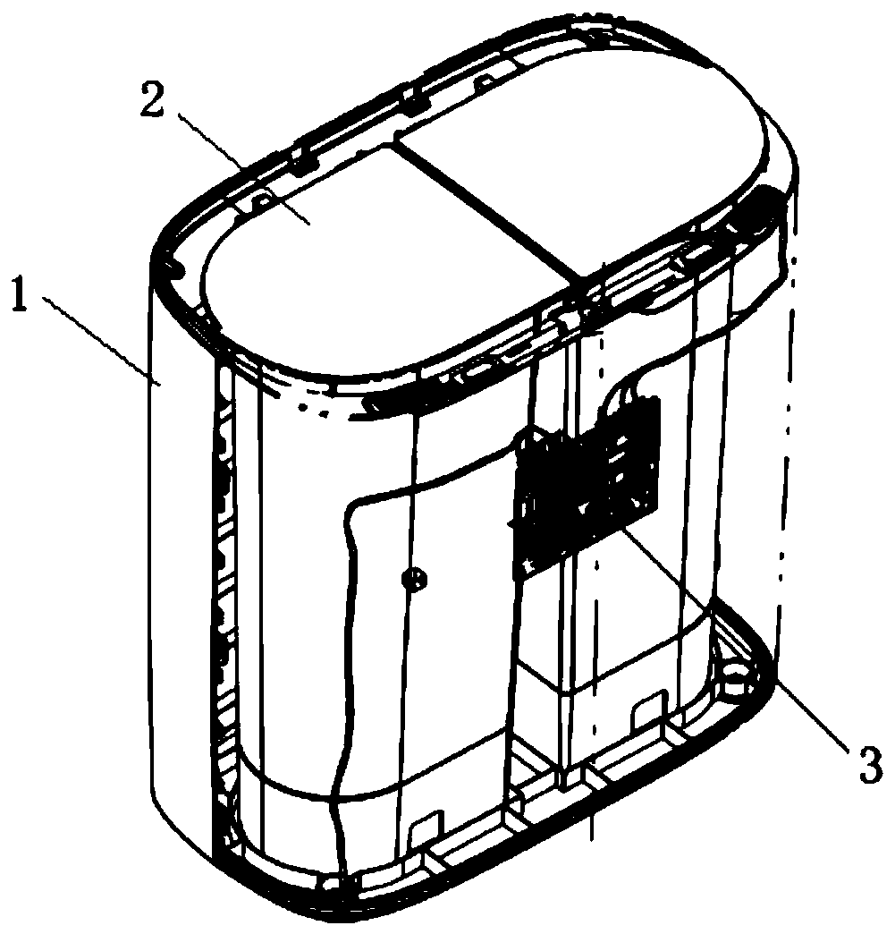 Intelligent garbage can and can body anti-tilting method, device and system thereof