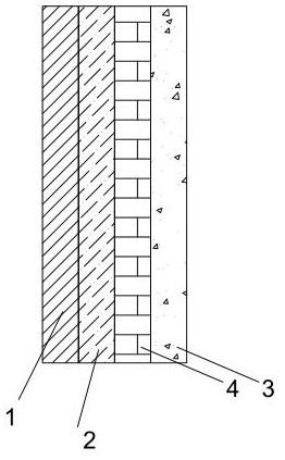 Lightweight concrete heat preservation and sound insulation wall and preparation method thereof