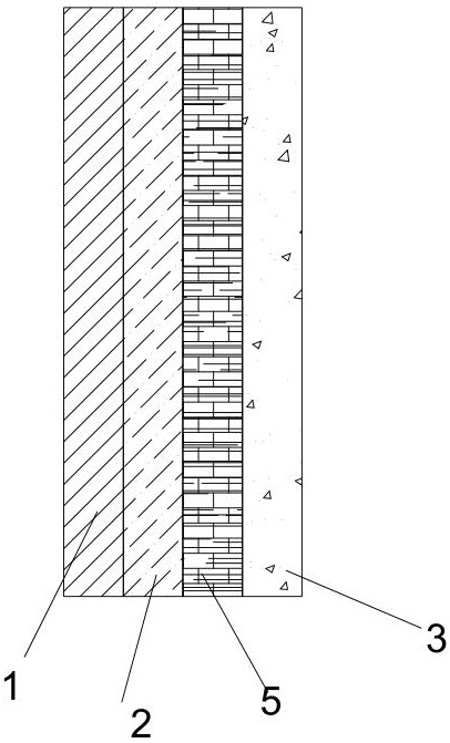 Lightweight concrete heat preservation and sound insulation wall and preparation method thereof