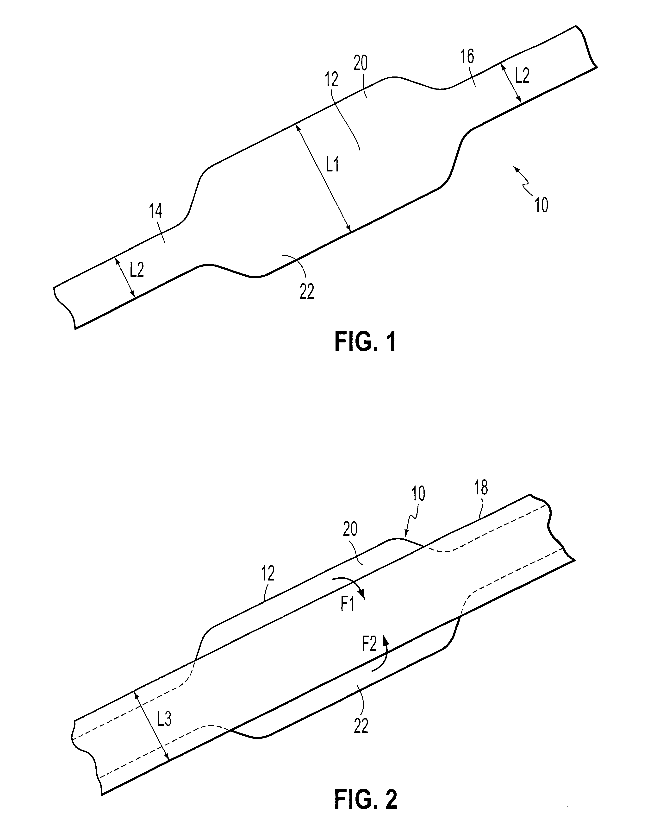 Manufacturing process of a wear resistant attachment device for a sit harness or roping harness, and attachement device with a strap obtained according to the process