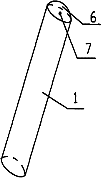 Tetrahedral ultrasonic wind sensor and measuring method thereof