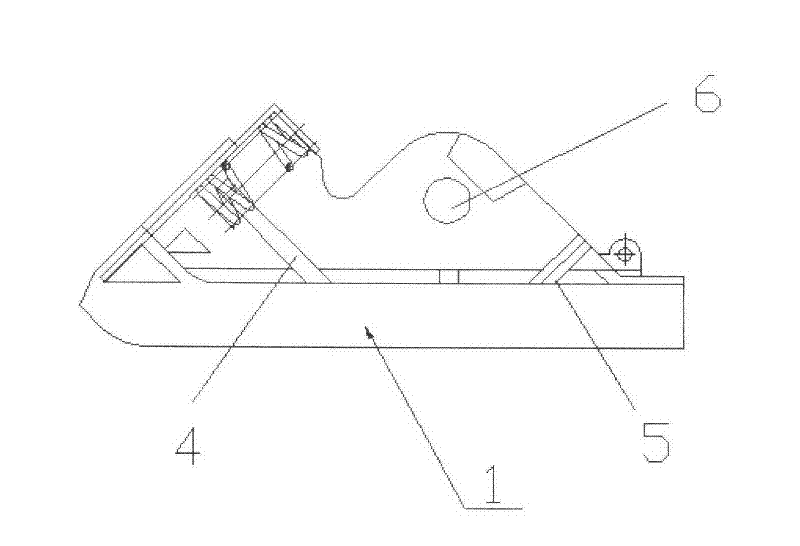 Skin anastomat (stitching instrument) with arc-shaped fastening mechanism