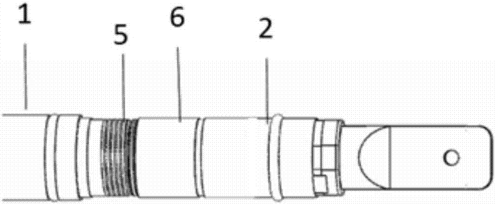 A split type transmission electron microscope sample holder