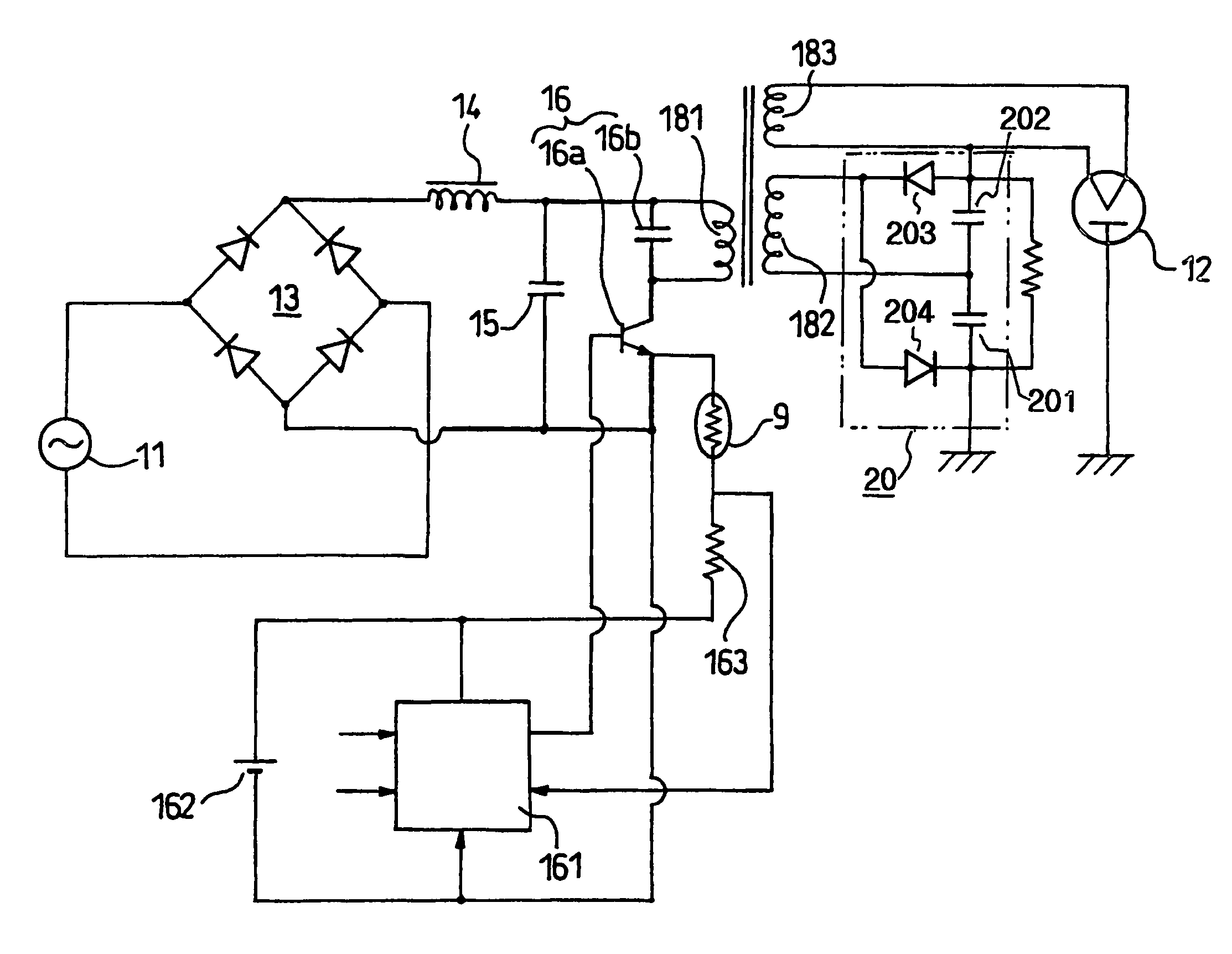 High-frequency dielectric heating device and printed board with thermistor